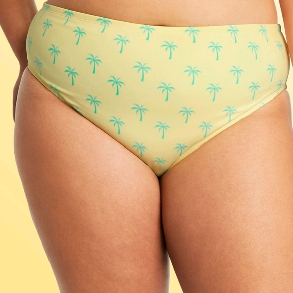 Stoney Clover Lane x Target Plus Size Palm Tree Bikini Bottom - Picture 3 of 5
